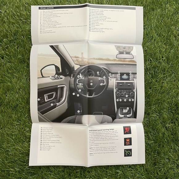 2019 Land Rover DISCOVERY SPORT Owners Manual - Picture 7 of 12